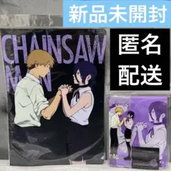 【匿名配送】チェンソーマン クリアファイル アクリルスタンド デンジ&レゼセット