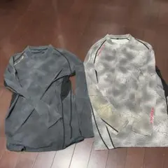 長袖インナーシャツ　 色違いL２枚セット