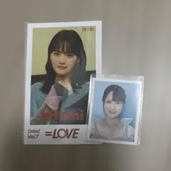 = LOVE イコラブ 髙松瞳 ミニフォト ID