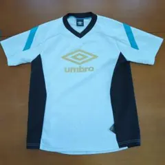 umbro メッシュ Vネック Tシャツ ホワイト