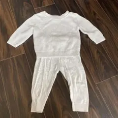 ベビーギャップ　セットアップ　12-18m グレー