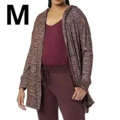 [Daily Ritual] オープン カーディガン フード 長袖 レディース