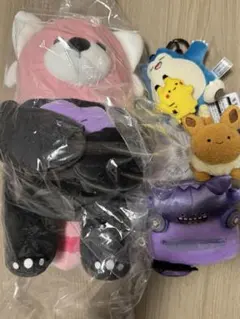 ポケモン逃 キテルグマリュック イーブイぬいぐるみ カビゴンキーケース ゲンガー