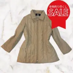 Baios バイオス 中綿キルティングコート ベージュ L レディース