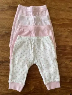 ベビー用　ボトムス4枚セット　0〜3ヶ月