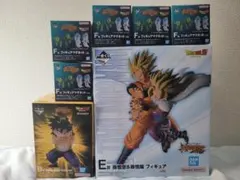 一番くじ ドラゴンボール スペクタクルバトル E賞、B賞、F賞 5つ