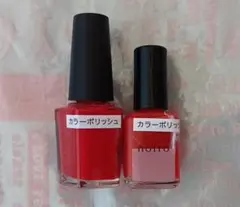 シャレドワ 　ノイロ　カラー　ポリッシュ 赤　ネイル検定3級　ネイリスト