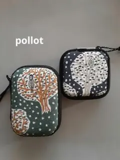 ミナペルホネン　2点セット　ガジェットハードケース　イヤホン　小物　ハンドメイド