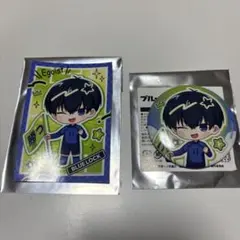 ブルーロック ラウンドワン フレフレンズ缶バッジ vol.2 ステッカー 潔世一