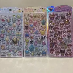 【正規品】サンリオ ポップシール 3枚セット