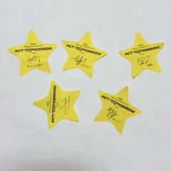 txt act:tomorrow 落下物 星 メンバー5枚