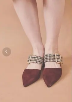31 Sons de mode チェックベルトミュール ¥10,450のサムネイル