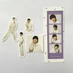 なにわ男子　高橋恭平　フォトカード　フレークシール