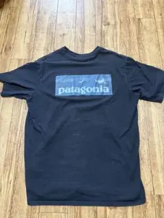 patagonia 黒 Tシャツ