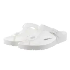 ビルケンシュトックBIRKENSTOCKギゼビルコフローラムゼス白26㎝美品即日 ビルケンシュトック ギゼ ビルコフロー ホワイト BIRKENSTOCK