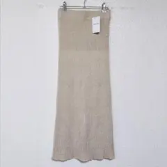 未使用 NOBLE リブニット タイト スカート ノーブル 新品