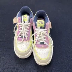 Nike Air Force 1 スニーカー ホワイト/ピンク/イエロー/ブルー