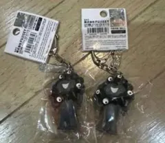 【限定】 黒ミャクミャク　立体キーホルダー 2個　関西万博　新品未開封 PVC