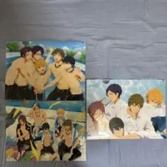 Free! クリアファイル 3枚セット