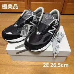 상태매우좋음 990v6 NewBalance M990BK6 2E 26.5cm