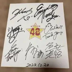 2025年最新】俳優直筆サイン 色紙の人気アイテム - メルカリ