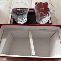 Baccarat バカラ ロックグラス 2点セット