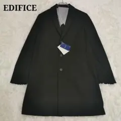 新品未使用　EDIFICE ウールコート 今年の主力コート確定！上質ウールが装いを『格上げ』する