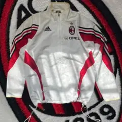 【レアモデル】ACミラン 03-04 トレーニングジャケット ドローコード付き
