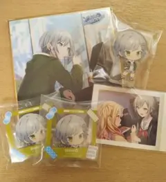 日野森志歩セット 色紙、アクリルころっと、アクリルキーホルダー、ぱしゃこれ