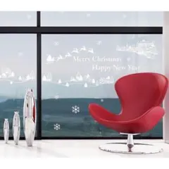 ウォールステッカー メリークリスマス&ハッピーニューイヤー 60001