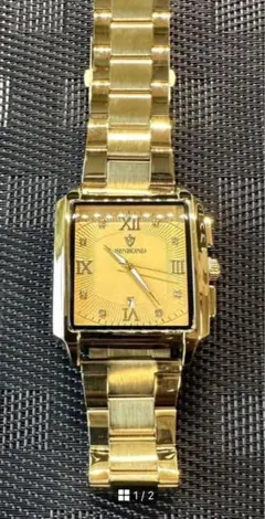 メンズ　時計　ゴールド