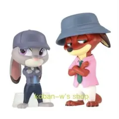 ２種 ならぶんです。 ズートピア ２ ならぶんです フィギュア ガチャ Ａ