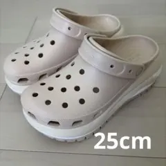 Crocs クロックス メガクラッシュ ベージュ 厚底 25cm M7W9のサムネイル