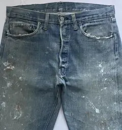 Levi Levi's 501 66前期 ペンキ飛び 表記W36L31