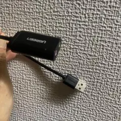 UGREEN USB外付けサウンドカード オーディオ変換アダプター3.5mm端子