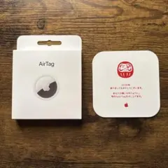 アップルAirTag 2026 だるまデザイン新品未開封