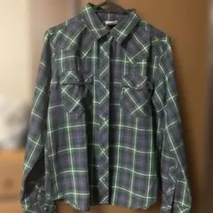 Columbia フランネル長袖シャツ レディス　L