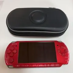 PSP 3000 バッテリー無し　ケース付き