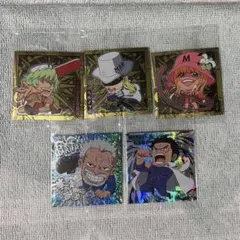 ONE PIECE ウエハースシール　プリンス　ヘルメッポ　孔雀　ガープ