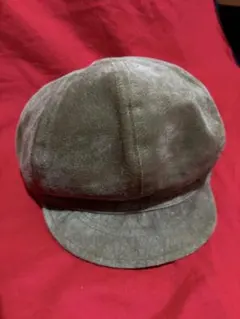 KANGOL カンゴ一ル 豚革スエ一ドキャスケット M 日本製 ユニセックス