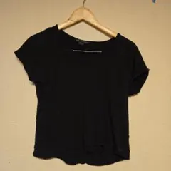 半袖 Tシャツ ブラック 女性 アルマーニエクスチェンジ 古着