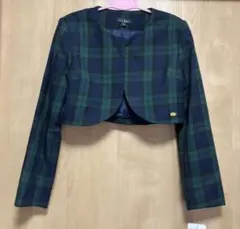 ☆未使用 EASTBOY チェック ボレロ☆160 フォーマル 卒服 セレモニー