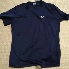 Mizuno ネイビー Tシャツ 婦人 LL