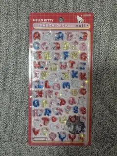 【正規品】キティ　スタンダード　ボンボンドロップシール　サンリオ　文字　moji