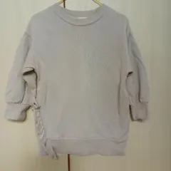 branshes ベージュ トレーナー・スウェットワンピ