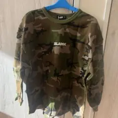 XLARGE 迷彩柄 長袖カットソー 140