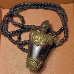 インテリア 鼻煙壺 アンティーク調 工芸品 コレクション ネックレス　匿名配送