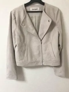 ミッシュマッシュ♡スエードライダースジャケット