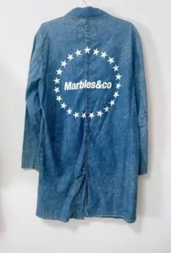 【美品】Marbles デニムロングコートのサムネイル