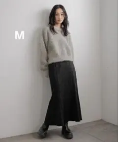 ウールライクマーメイドスカート ローリーズファーム